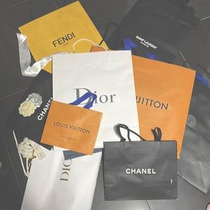 Designer, shopping bags